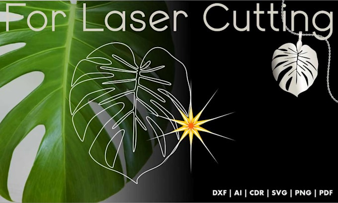 create vector and dxf files for laser cutting