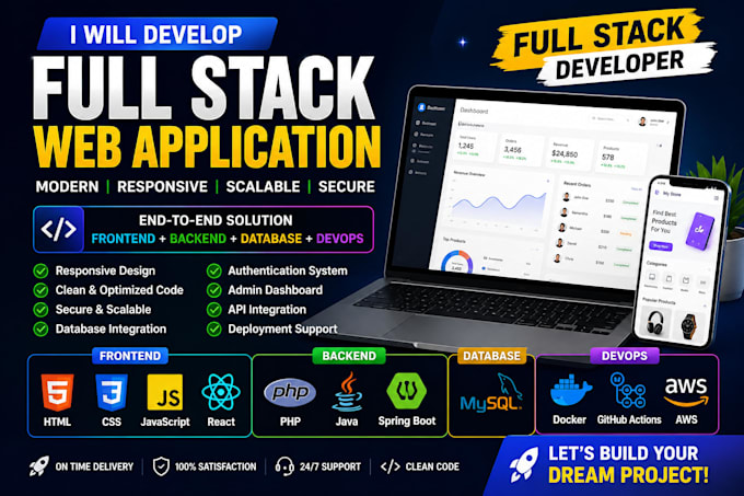 build responsive secure and fast loading web applications