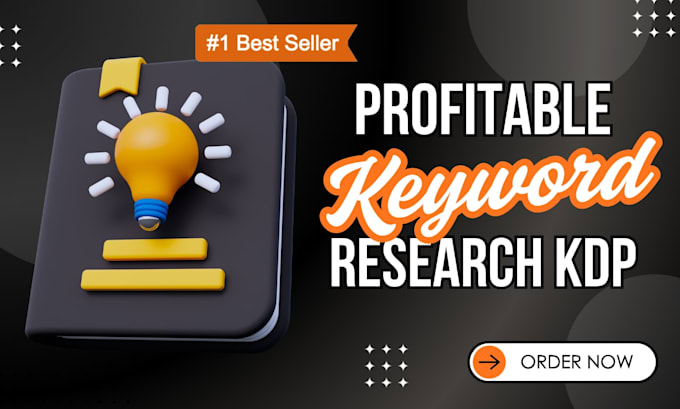 do amazon KDP keyword research for profitable book niches