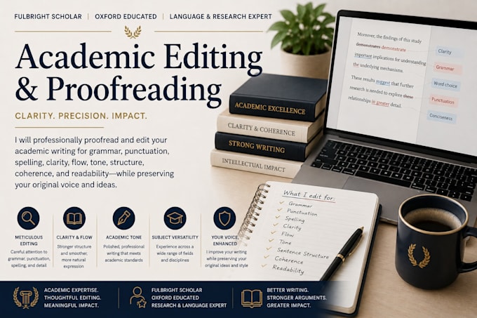 proofread and edit your academic writing
