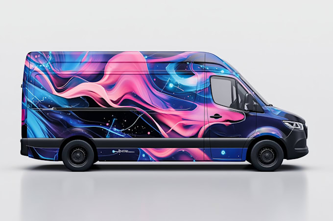 vehicle wrap, car wrap design