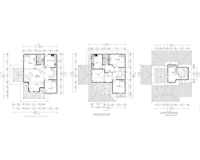 draw accurate 2d architectural floor plans in autocad