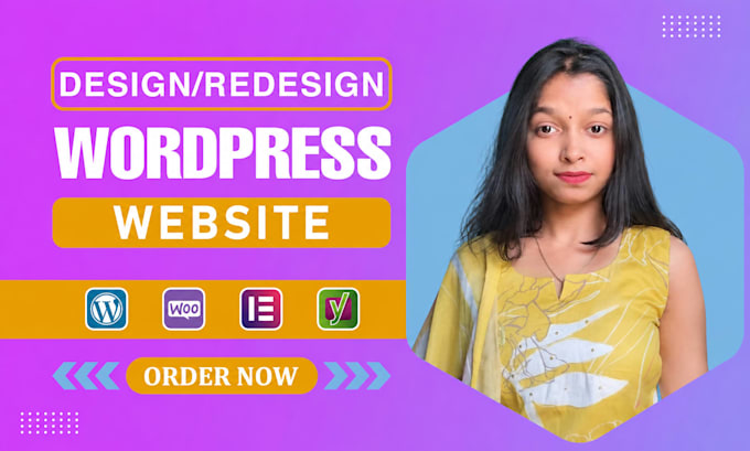 design redesign wordpress website, website development as a full stack de