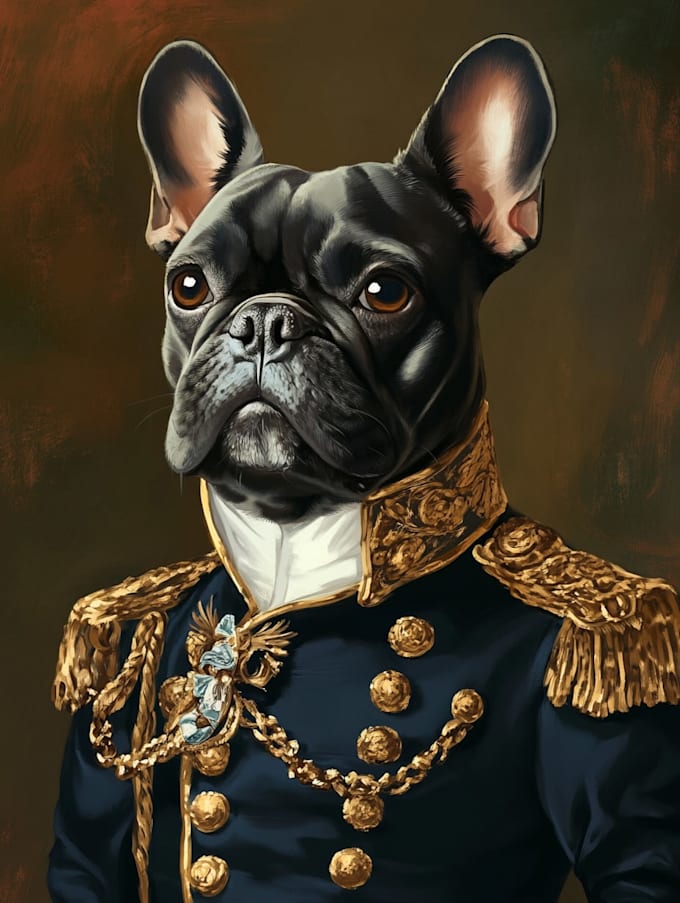make realistic watercolour pet portrait