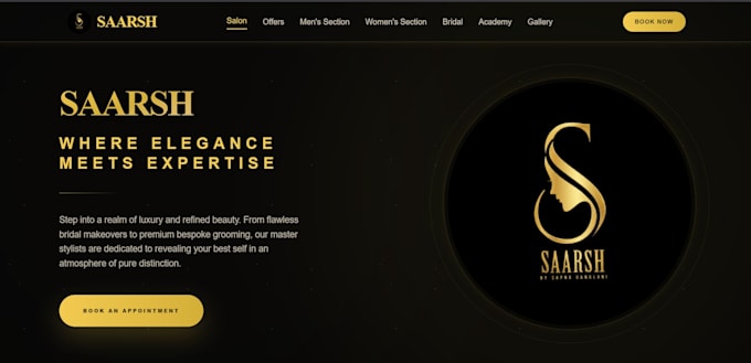 design a modern and responsive website