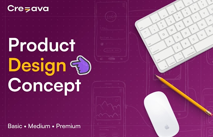product UX UI design concept