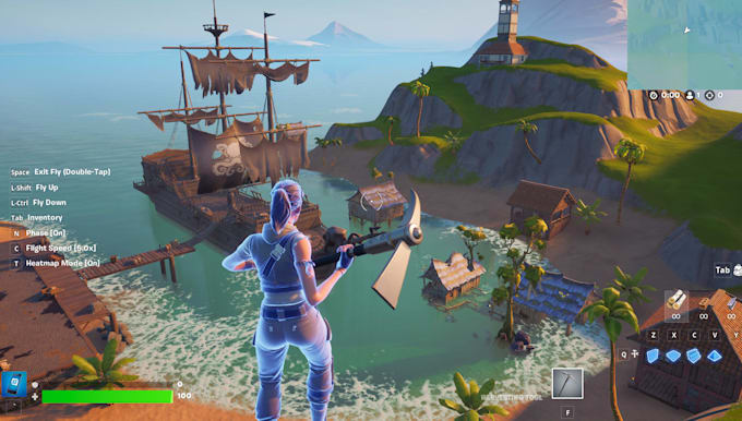 create you a professional fortnite reload 1v1v1 zonewars map using uefn