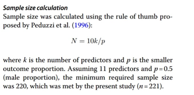 calculate sample size or power for your research