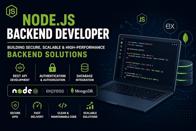 build rest API with node js express and mongodb