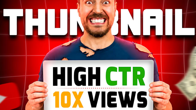 create best attractive youtube thumbnail that fits in your channel