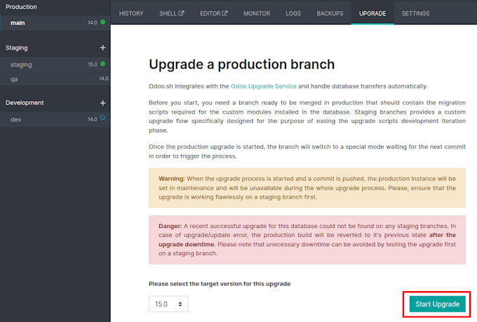 upgrade your odoo erp to the latest version