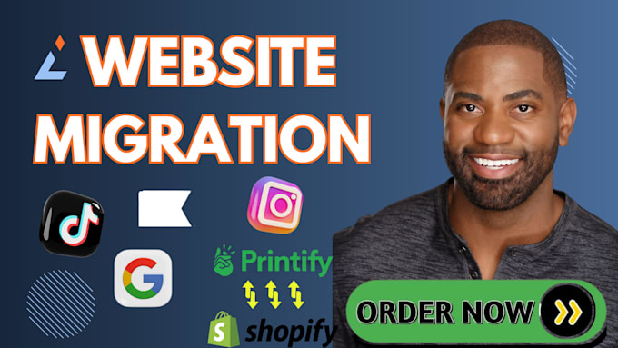 create launch cart website and logo