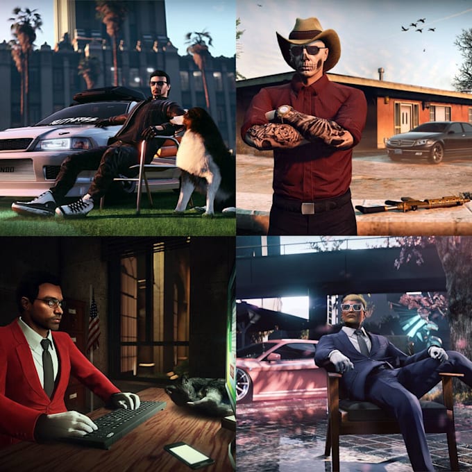 create custom game character for gaming server , game development