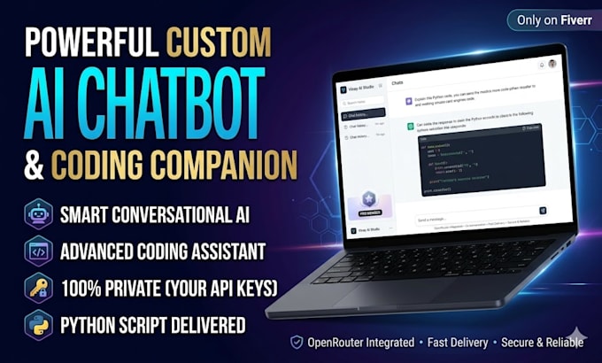 build a custom ai chatbot saas web application