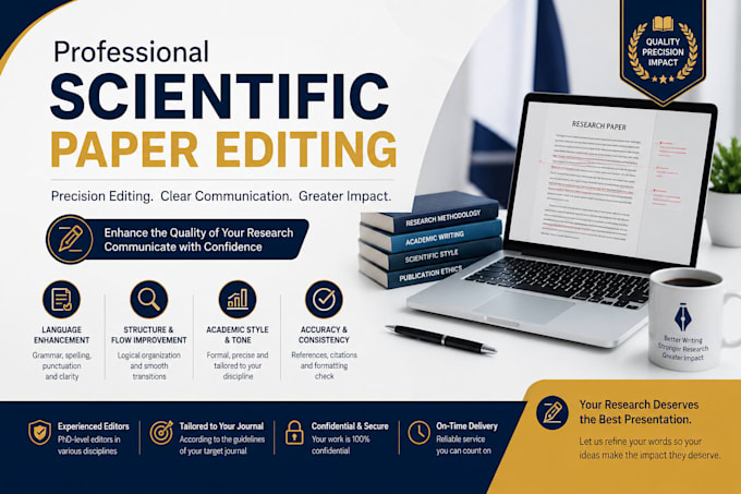 professional scientific article editing
