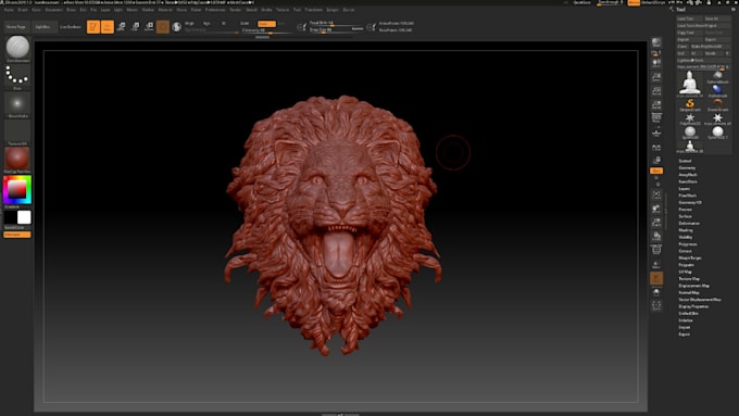 create custom high quality zbrush sculpting for 3d printable statues, characters