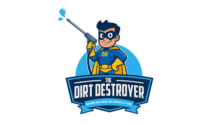 design pressure soft washing companys logo