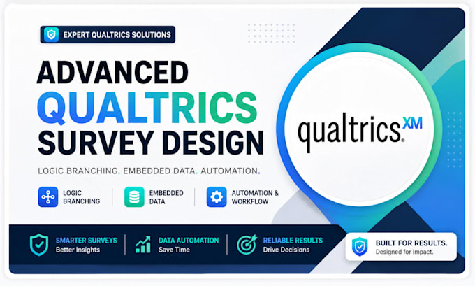 design advanced qualtrics surveys with logic branching, embedded data automation