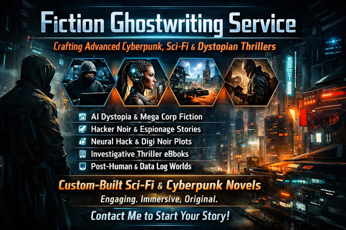 ghostwrite full cyberpunk ebook with corporate espionage narrative development