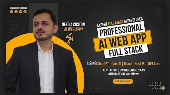 build a full stack ai web app