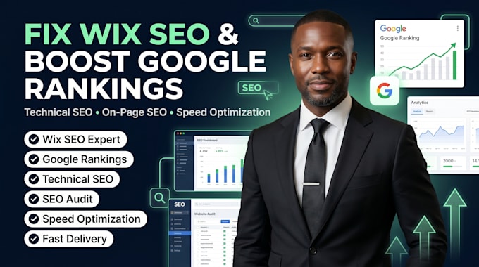 fix wix SEO problems and improve google rankings