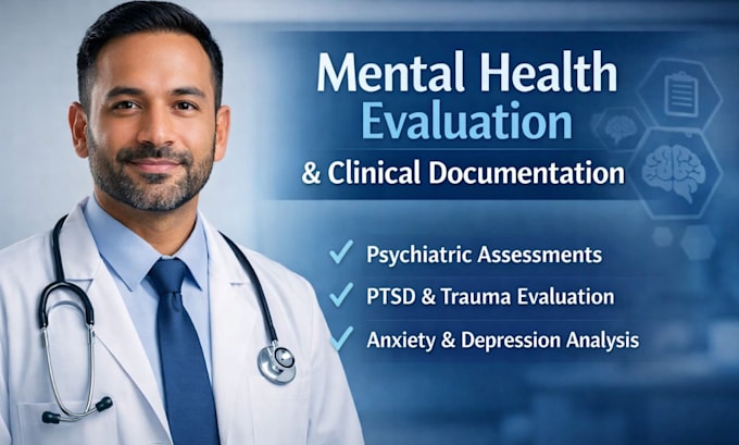 provide a professional ptsd anxiety assessment documentation