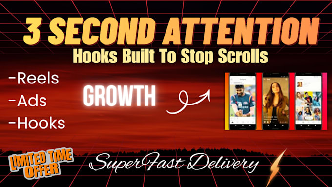 write scroll stopping reel hooks that grab attention in 3 seconds