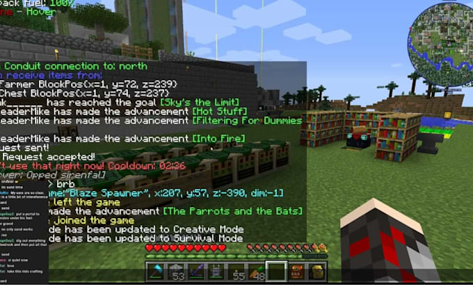 develop minecraft mod, plugin, addon for java bedrock, forge fabric or neoforge