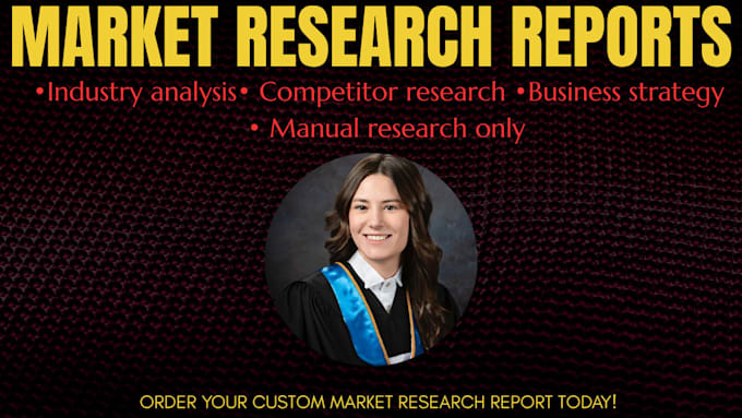 do custom market research, competitor analysis, swot analysis