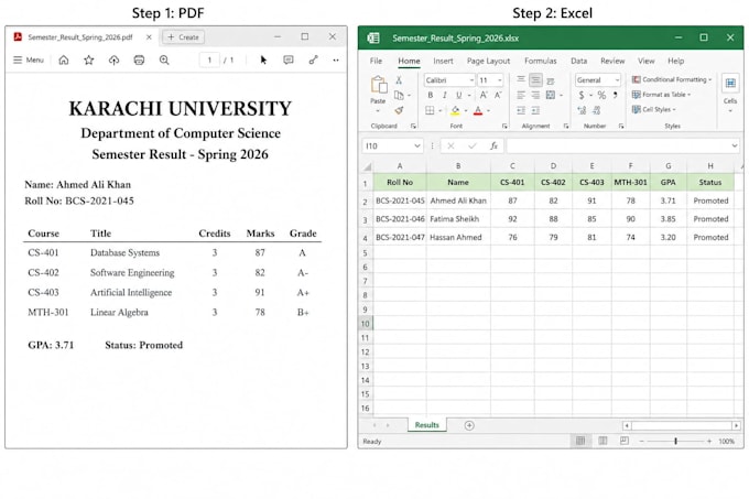 do urgent data entry excel copy paste in 6 hours