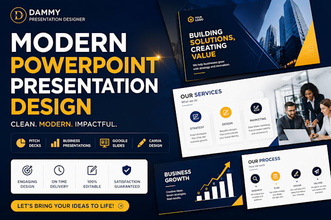 create professional powerpoint presentation slides