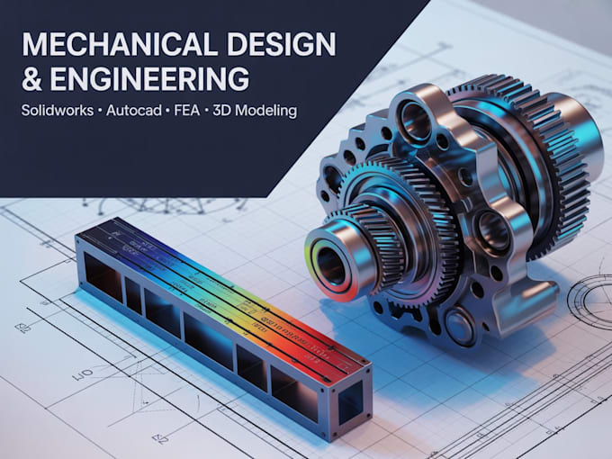 Do 3d cad product design, mechanical engineering and manufacturing ...
