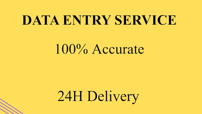 do accurate data entry in excel word PDF fast