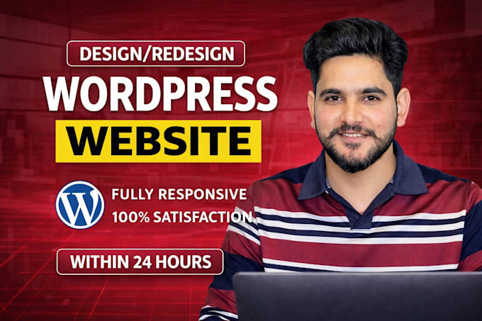 design a high end responsive luxury website, business wordpress website design