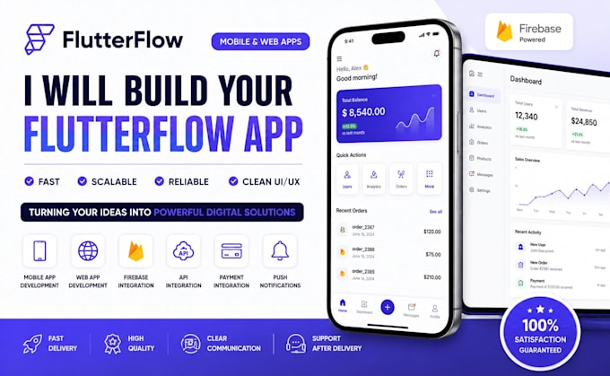 build flutterflow flutter app flutter flow app developer mobile app development