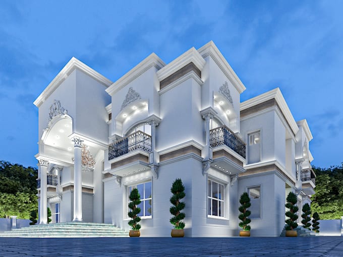 create photorealistic exterior renders