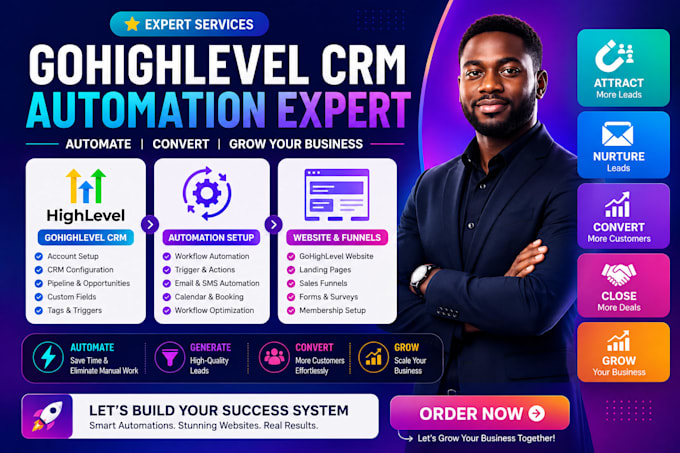 be your gohighlevel expert for funnels and workflow automation