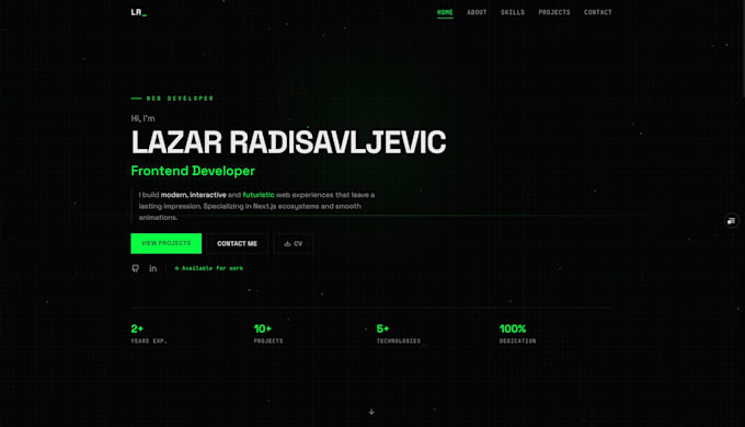 design and develop a custom landing page
