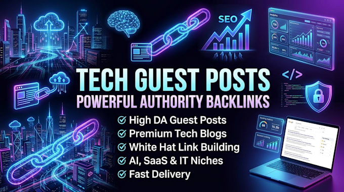 do premium tech SEO with powerful tech backlinks