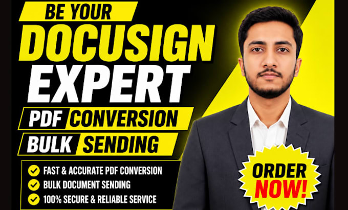 be your docusign expert pdf conversion bulk sending