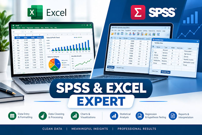 be your expert statistical data analyst using spss and excel