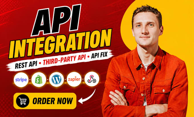 develop, fix and integrate rest API or third party API development