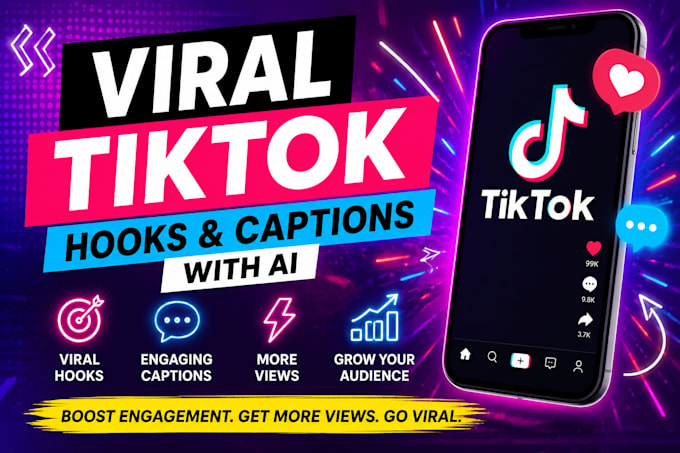 create viral tiktok hooks and captions withai
