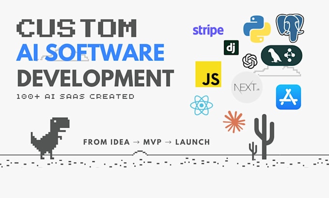 build custom ai software, ai saas, ai web application, custom saas
