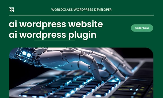 develop ai wordpress website, ai wordpress design, custom ai wordpress plugin