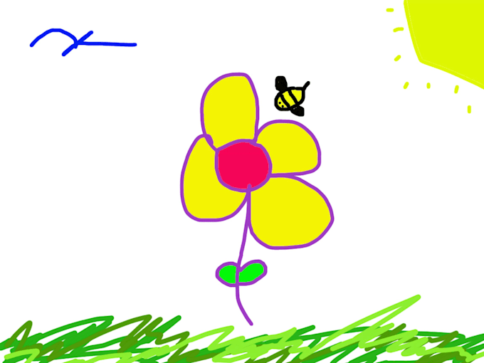create simple digital art