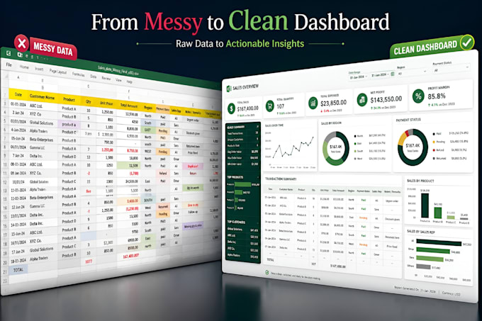automate excel reports power query workflows and data cleanup