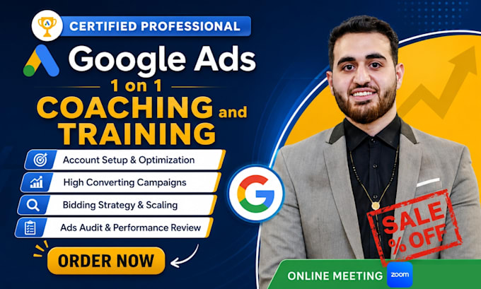 be your google ads coach, SEM consulting, audit, ads PPC training