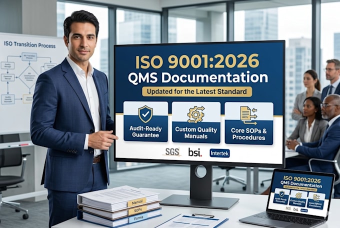 write your iso 9001 2026 quality manual and qms documentation