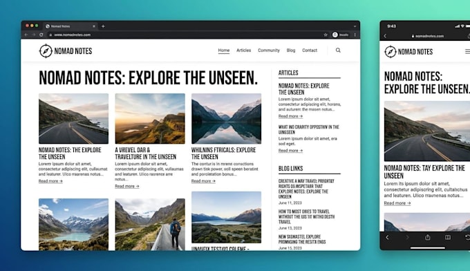 a modern, responsive website that helps your business grow